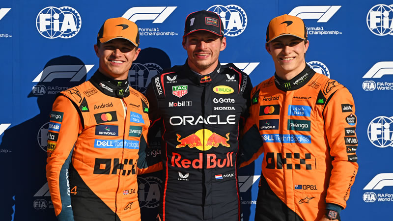 Verstappen se lleva la pole y el récord de pista en Monza - Reporte Clasificación - GP de Italia