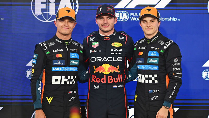 Verstappen se lleva la pole y presiona a McLaren en la definición del campeonato - Reporte Clasificación - GP de Abu Dhabi