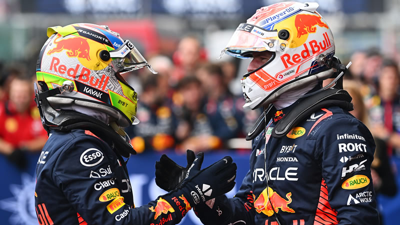 Verstappen impone su autoridad y 'Checo' Pérez completa el 1-2 para Red Bull - Reporte Carrera - GP de Bélgica 