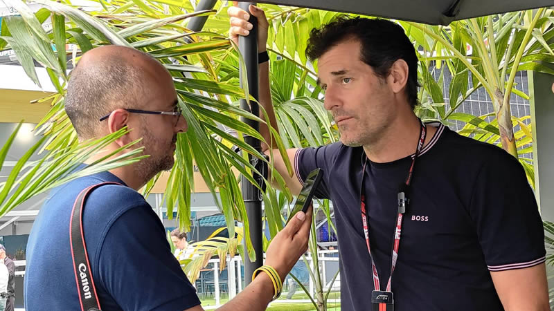 Entrevista con Mark Webber, expiloto y actual manager de Oscar Piastri