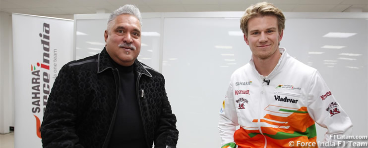 Force India anuncia el regreso de Nico Hülkenberg para la Temporada 2014
 