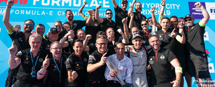 Con victoria cerró exitosamente Nissan e.dams su primera temporada en la FIA Fórmula E 