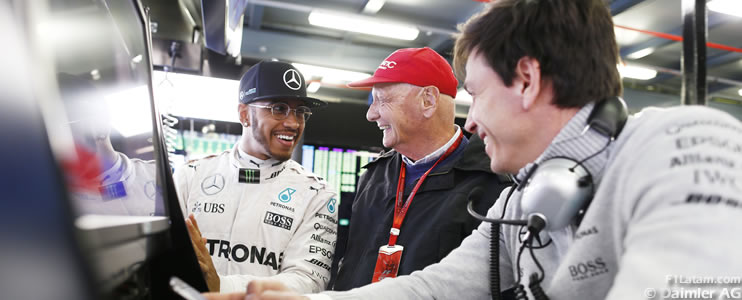 Toto Wolff y Niki Lauda extienden su continuidad con el equipo Mercedes de Fórmula 1 