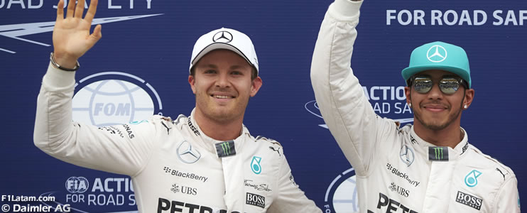 Hamilton y Rosberg prometen desquite en Shanghai - Previo  - GP de China - Mercedes

 