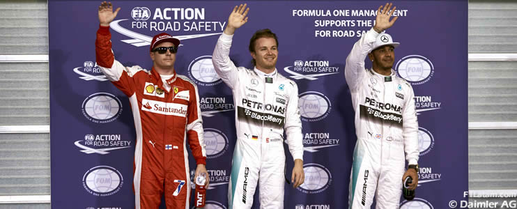 Rosberg logra su sexta pole position consecutiva - Reporte Clasificación - GP de Abu Dhabi