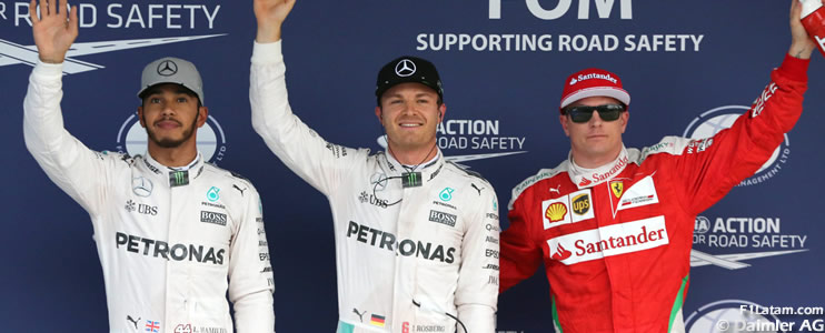 Rosberg supera a Hamilton por tan solo 13 milésimas - Reporte Clasificación - GP de Japón
