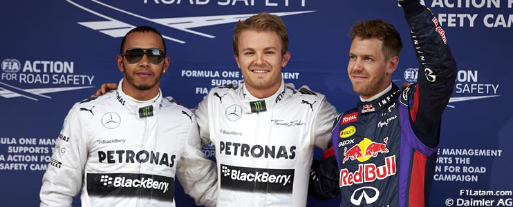 Segunda pole position consecutiva para Rosberg y la tercera para Mercedes - Reporte Clasificación - GP de España  