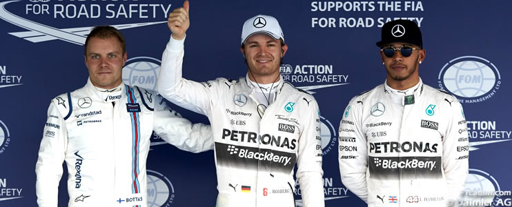 Nico Rosberg logra la pole position en Sochi - Reporte Clasificación - GP de Rusia 