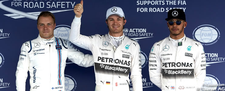 Nico Rosberg logra la pole position en Sochi - Reporte Clasificación - GP de Rusia  