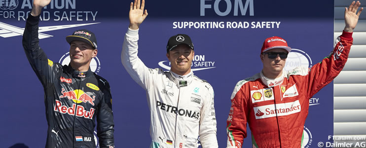 Pole position para Nico Rosberg en Spa-Francorchamps - Reporte Clasificación - GP de Bélgica