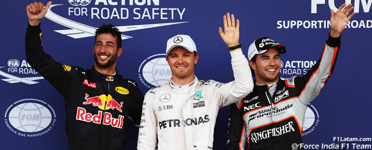Rosberg se lleva la pole position y Hamilton se estrella - Reporte Clasificación - GP de Europa