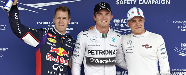 Rosberg se lleva la pole y Hamilton de nuevo con problemas - Reporte Clasificación - GP de Hungría