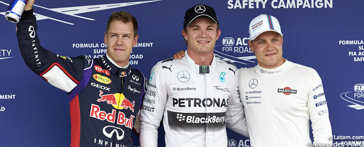 Rosberg se lleva la pole y Hamilton de nuevo con problemas - Reporte Clasificación - GP de Hungría 