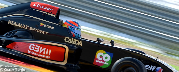 El piloto colombiano Óscar Tunjo realiza pruebas esta semana en Paul Ricard
 