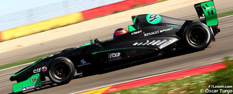 Óscar Tunjo se alista para afrontar su temporada en la Fórmula Renault Eurocup