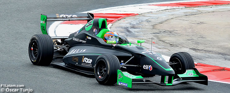 Oscar Tunjo inicia su temporada en la Fórmula Renault Europea  
