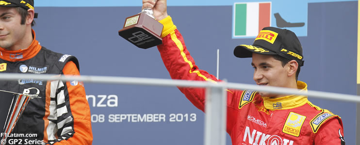 Audio: El colombiano Julián Leal logra en Monza su segundo podium consecutivo en la GP2 Series 