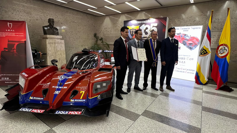 Leal Race Cars recibe en Colombia el Premio Nacional de Ingeniería 2022