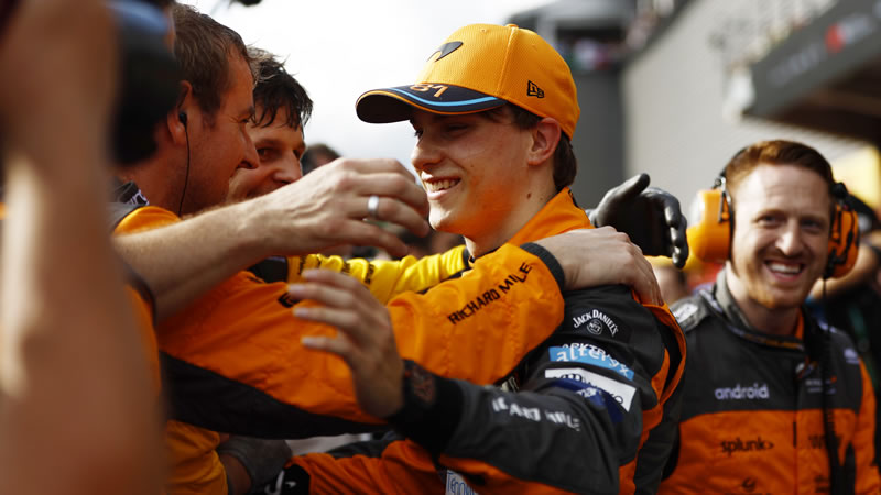 Oscar Piastri renueva su contrato con McLaren hasta la temporada 2026 