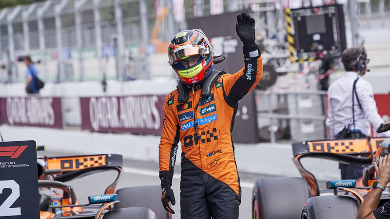 Piastri se lleva la pole con la confianza a tope - Reporte Clasificación - GP de España