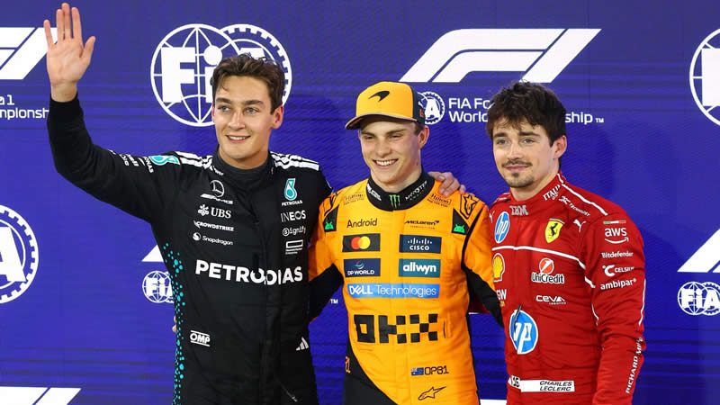 Piastri logra la pole. Traspié de Norris y Verstappen - Reporte Clasificación - GP de Bahrein 