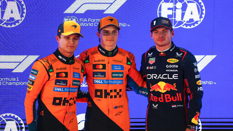 Norris pierde su vuelta clave y Piastri aprovecha para llevarse la pole - Reporte Clasificación - GP de Qatar