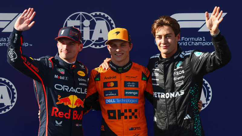 Piastri se lleva la pole position. Colisiones de Tsunoda y Colapinto - Reporte Clasificación - GP de Emilia Romaña
