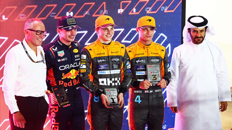 Oscar Piastri gana y Max Verstappen se lleva el tricampeonato - Reporte Sprint - GP de Qatar 