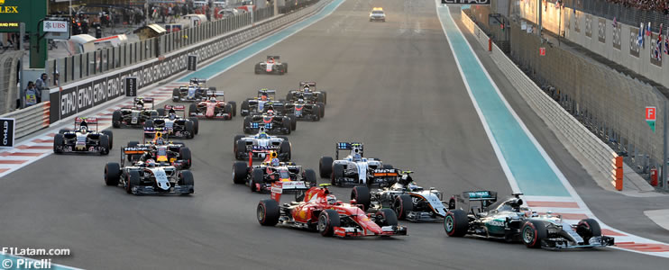 Listado de los neumáticos utilizados y estrategias de los pilotos en el GP de Abu Dhabi
 