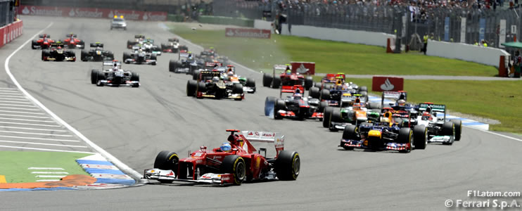 Listado de los neumáticos utilizados y estrategias de los pilotos en el GP de Alemania 