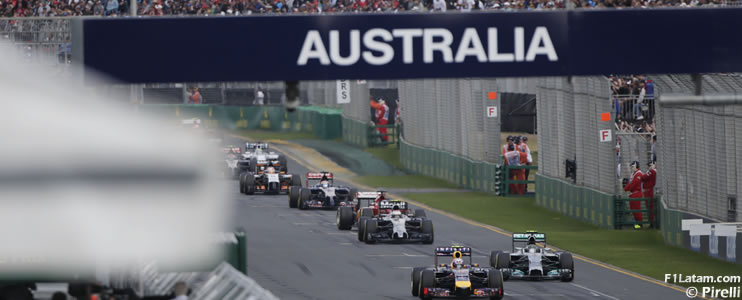 Posiciones Finales del Gran Premio de Australia 2014 tras exclusión de Daniel Ricciardo
