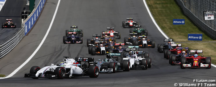 Listado de los neumáticos utilizados y estrategias de los pilotos en el GP de Austria
 