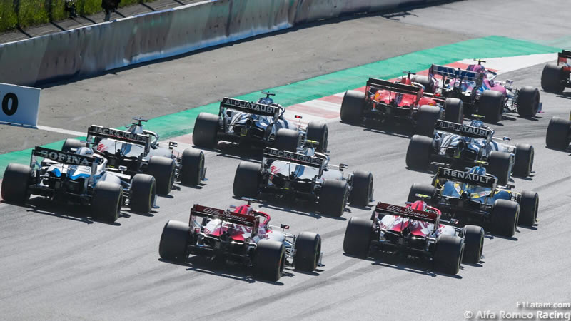 Grilla de partida del GP de Estiria 2020 tras penalizaciones a Norris y Leclerc