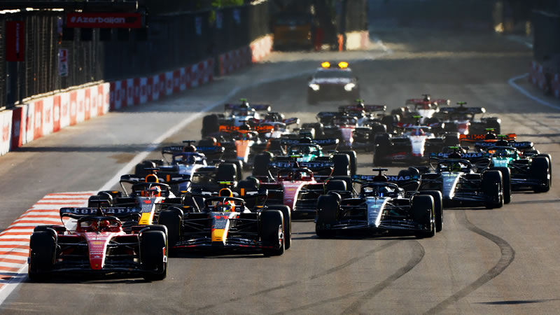 Carrera del Gran Premio de Azerbaiyán F1 2023 - ¡EN VIVO! 