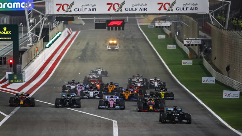 Carrera del Gran Premio de Sakhir F1 2020 - ¡EN VIVO!
