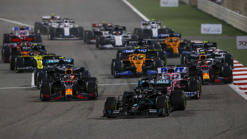 F1 presenta los horarios para la temporada 2021 con cambios en prácticas libres y carrera