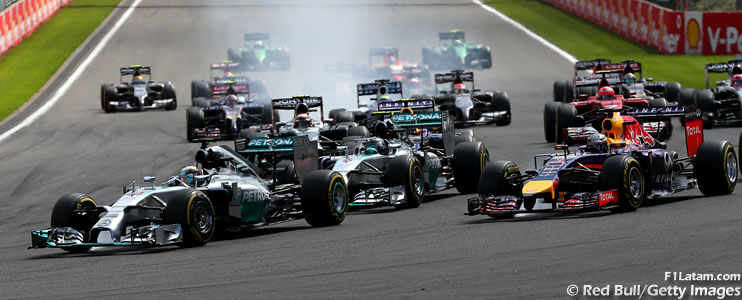 Listado de los neumáticos utilizados y estrategias de los pilotos en el GP de Bélgica
 