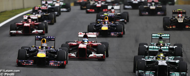 Listado de los neumáticos utilizados y estrategias de los pilotos en el GP de Brasil 