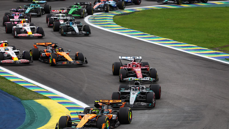 Posiciones Carrera - GP de Brasil  2025