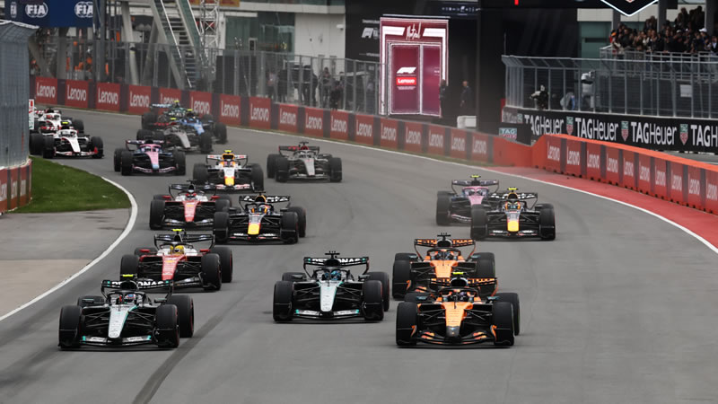 Posiciones Carrera - GP de Canadá  2026