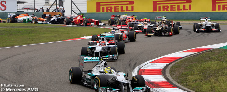 Listado de los neumáticos utilizados y estrategias de los pilotos en el GP de China 