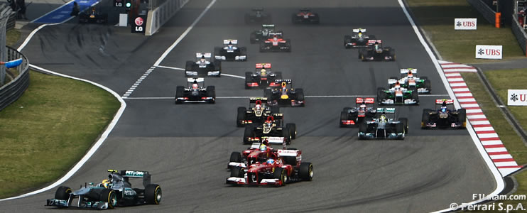 Listado de los neumáticos utilizados y estrategias de los pilotos en el GP de China
 