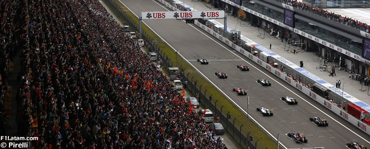 Grilla de partida provisional del GP de Gran Bretaña tras penalizaciones de Gutiérrez, Chilton y Maldonado
