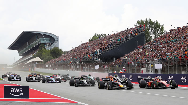FIA anuncia zonas de detección y activación del DRS en el Circuit de Barcelona-Catalunya - GP de España 