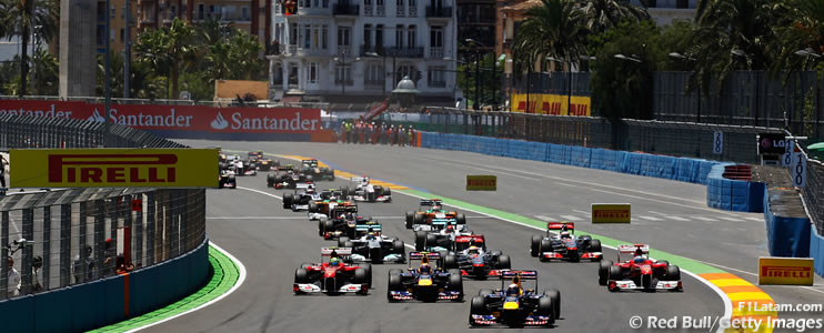 El Valencia Street Circuit inicia las obras de montaje de las tribunas de la recta de meta 