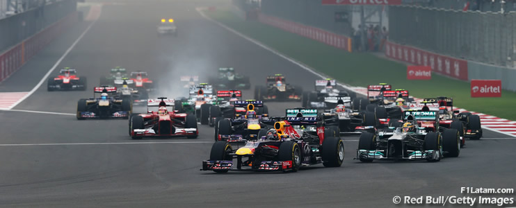 Listado de los neumáticos utilizados y estrategias de los pilotos en el GP de India
 