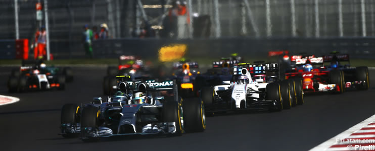 Listado de los neumáticos utilizados y estrategias de los pilotos en el GP de Rusia
 
