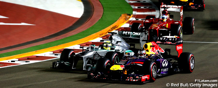 Listado de los neumáticos utilizados y estrategias de los pilotos en el GP de Singapur 