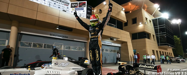 Pietro Fittipaldi se corona campeón de la última edición de la World Series V8 3.5 