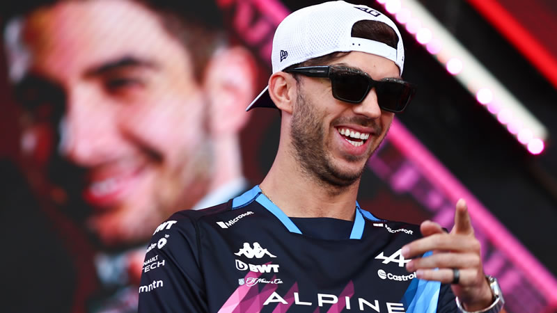 Pierre Gasly renueva con Alpine F1 Team tras acuerdo multianual 